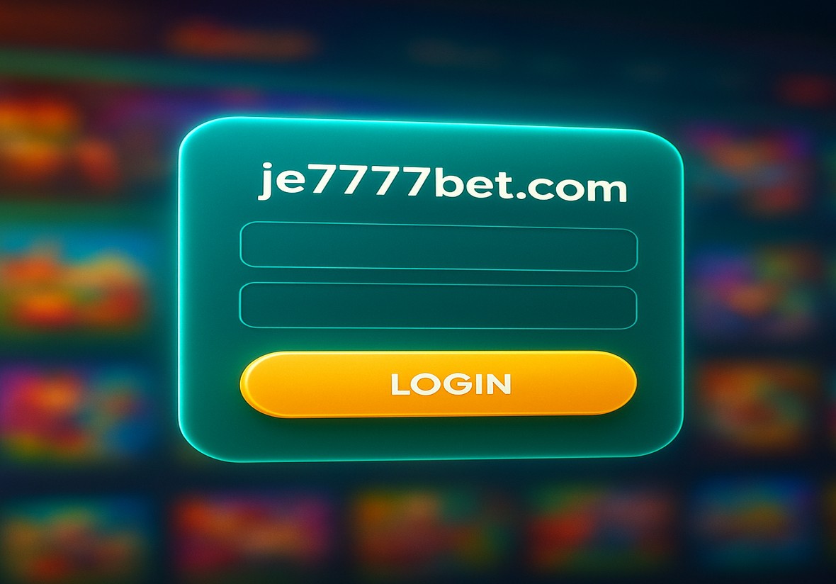JE7777 লগইন পেজ